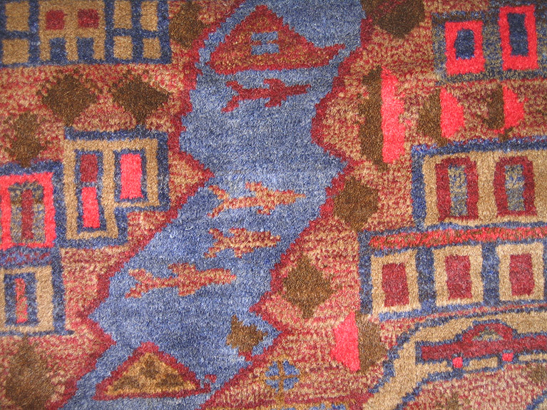 For sale: Afghan War Rug or Conflict Carpet