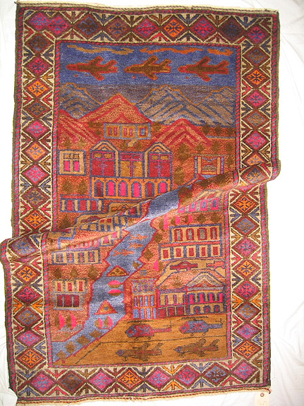 For sale: Afghan War Rug or Conflict Carpet