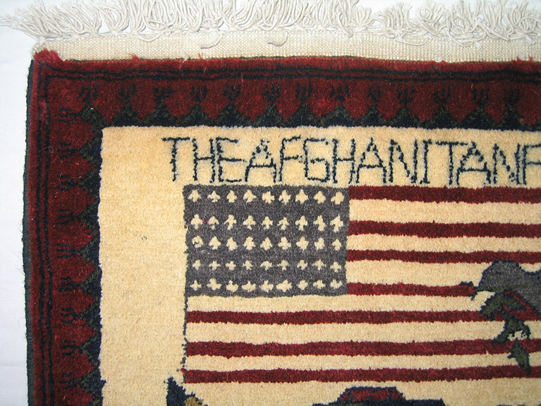 For sale: Afghan War Rug or Conflict Carpet