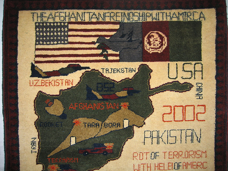 For sale: Afghan War Rug or Conflict Carpet