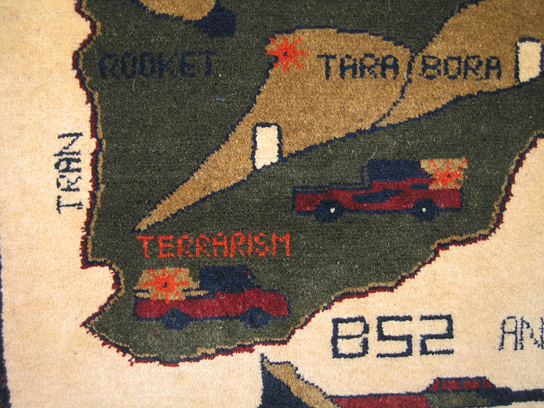 For sale: Afghan War Rug or Conflict Carpet