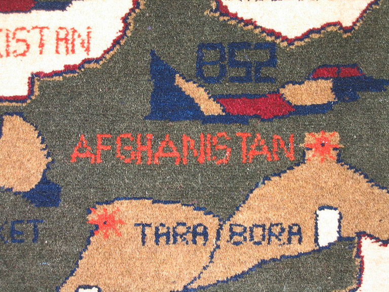 For sale: Afghan War Rug or Conflict Carpet