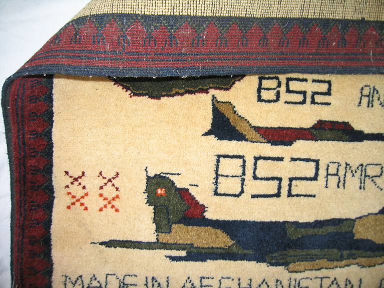 For sale: Afghan War Rug or Conflict Carpet