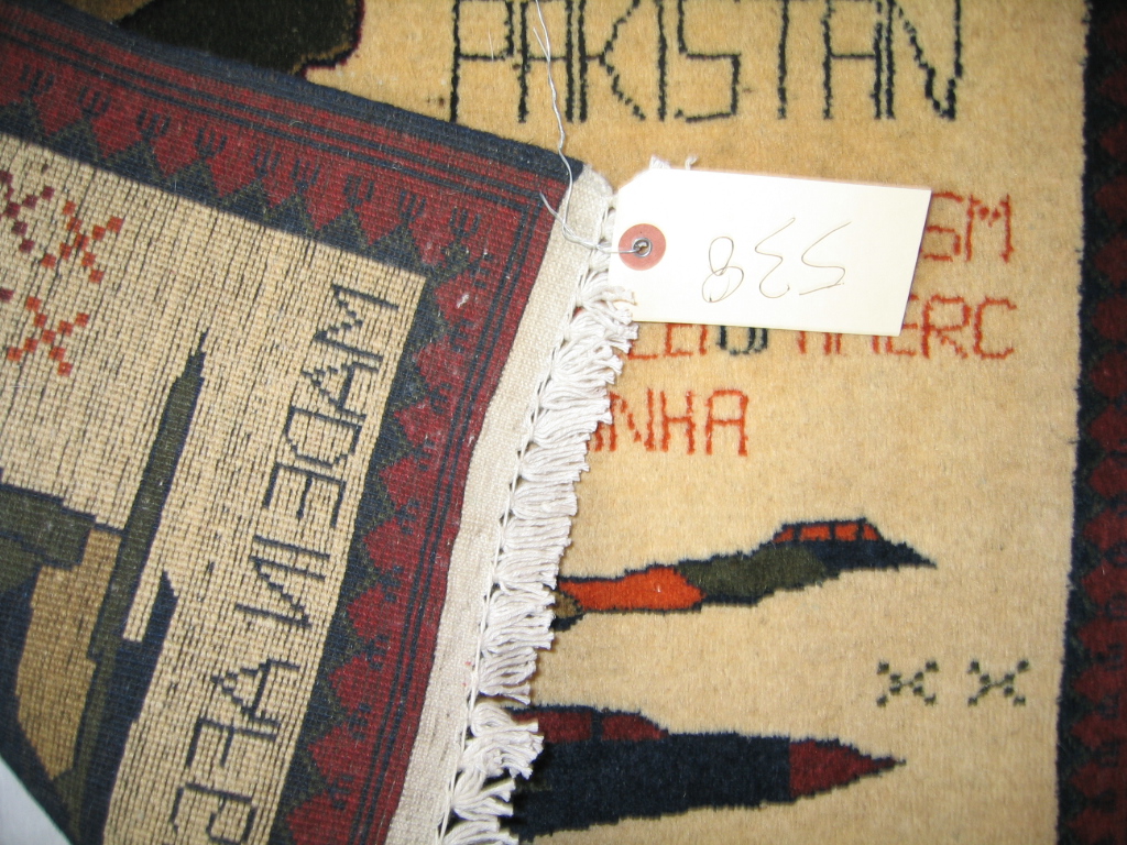 For sale: Afghan War Rug or Conflict Carpet