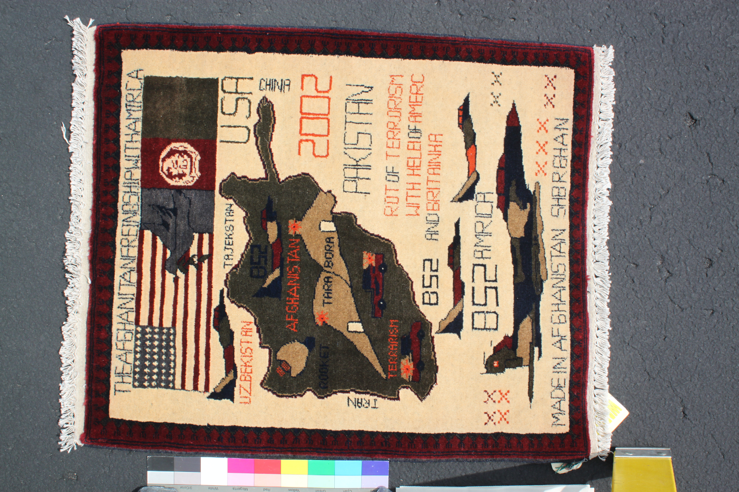 For sale: Afghan War Rug or Conflict Carpet