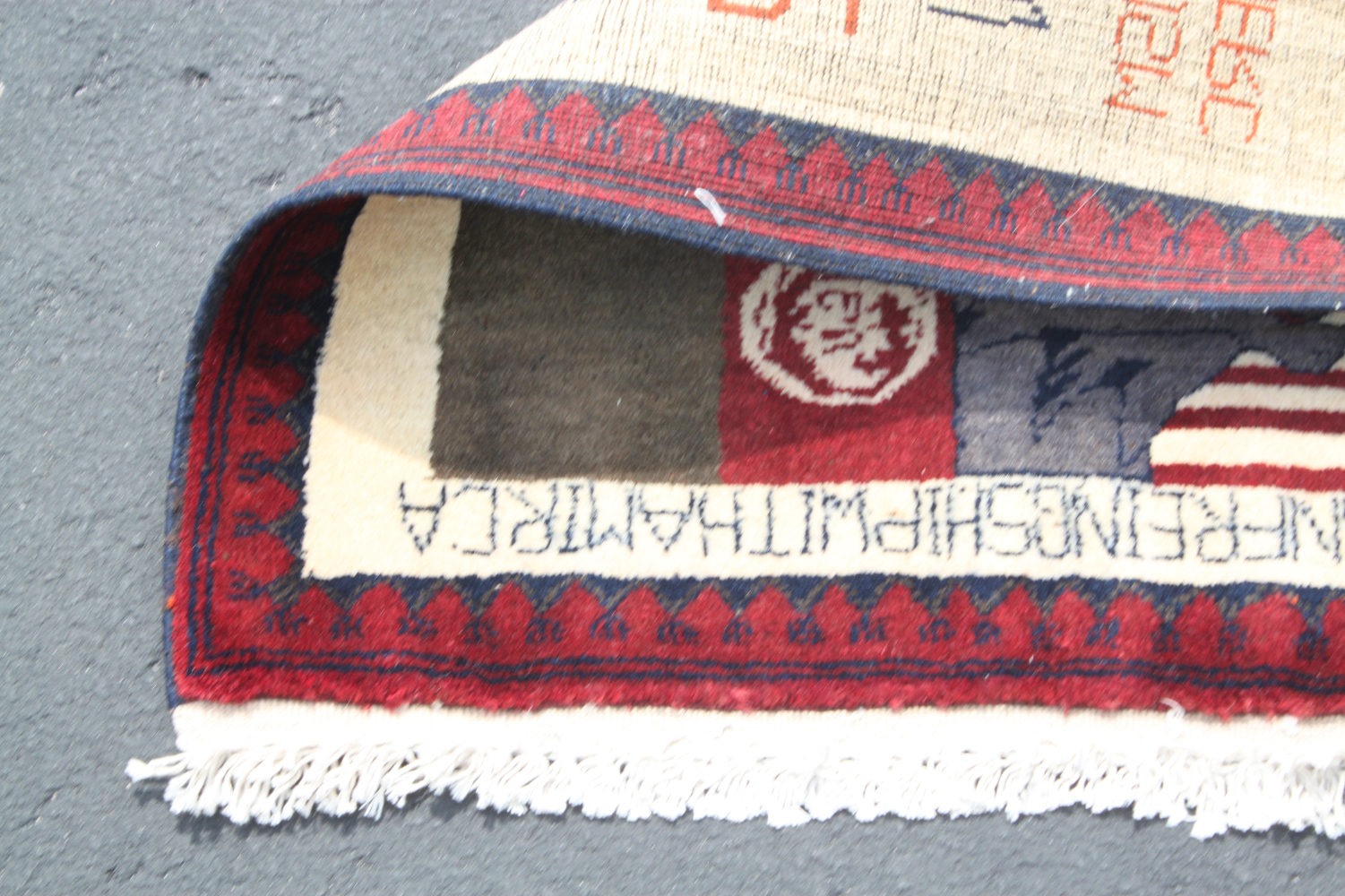 For sale: Afghan War Rug or Conflict Carpet