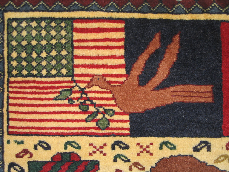 For sale: Afghan War Rug or Conflict Carpet