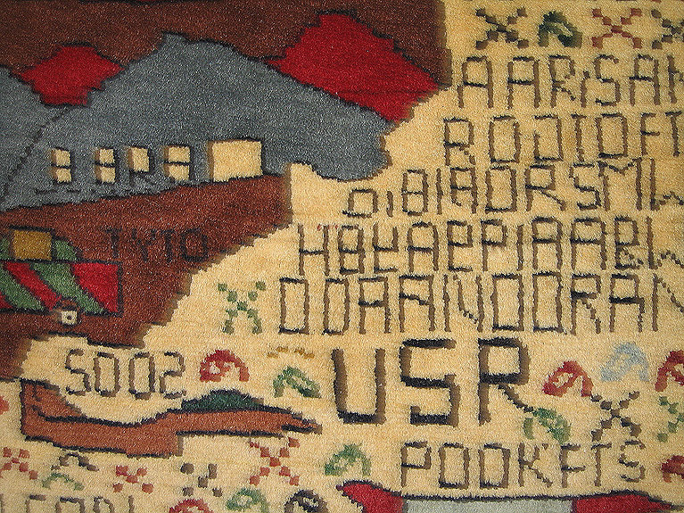 For sale: Afghan War Rug or Conflict Carpet