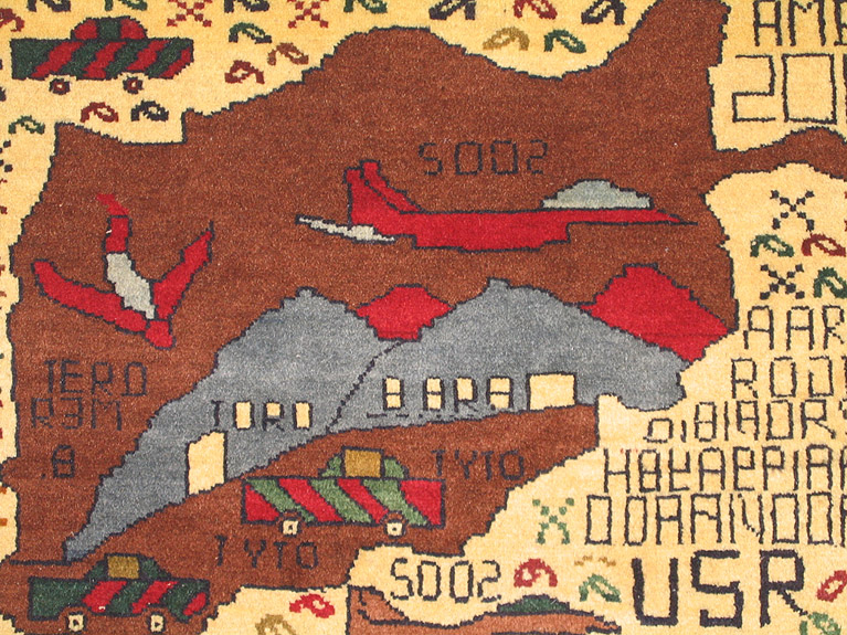 For sale: Afghan War Rug or Conflict Carpet