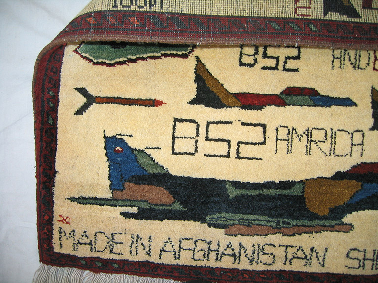 For sale: Afghan War Rug or Conflict Carpet