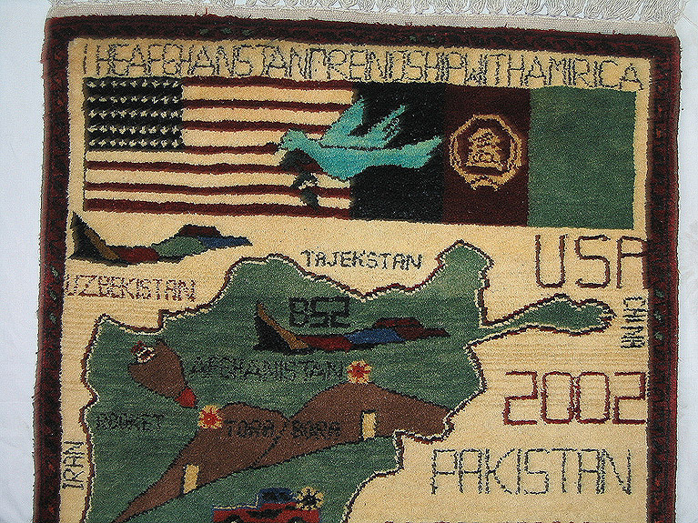 For sale: Afghan War Rug or Conflict Carpet