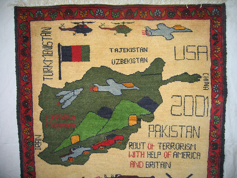 For sale: Afghan War Rug or Conflict Carpet