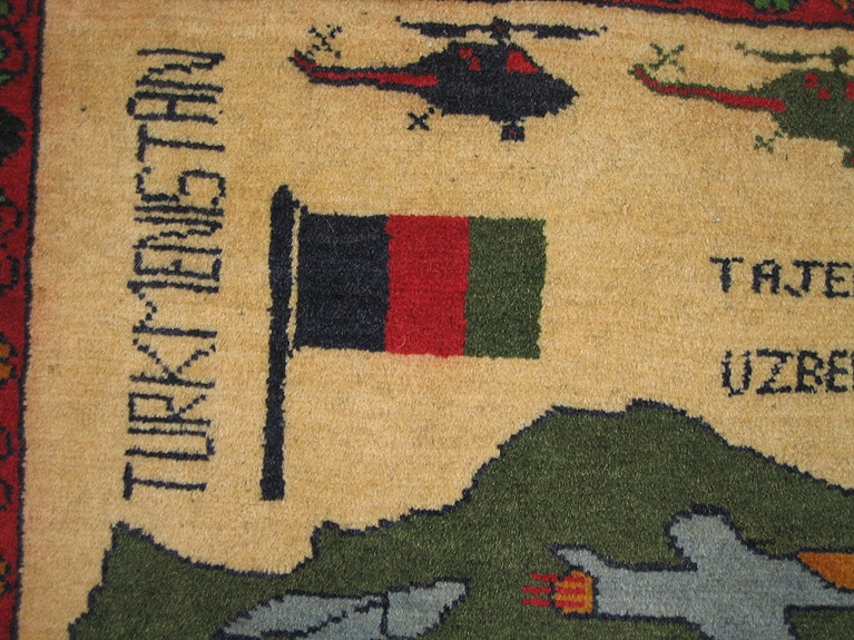 For sale: Afghan War Rug or Conflict Carpet