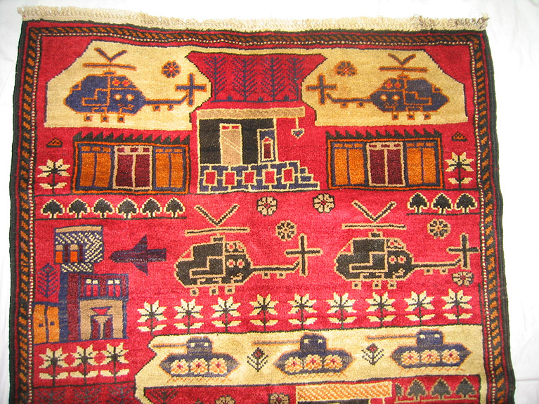 For sale: Afghan War Rug or Conflict Carpet