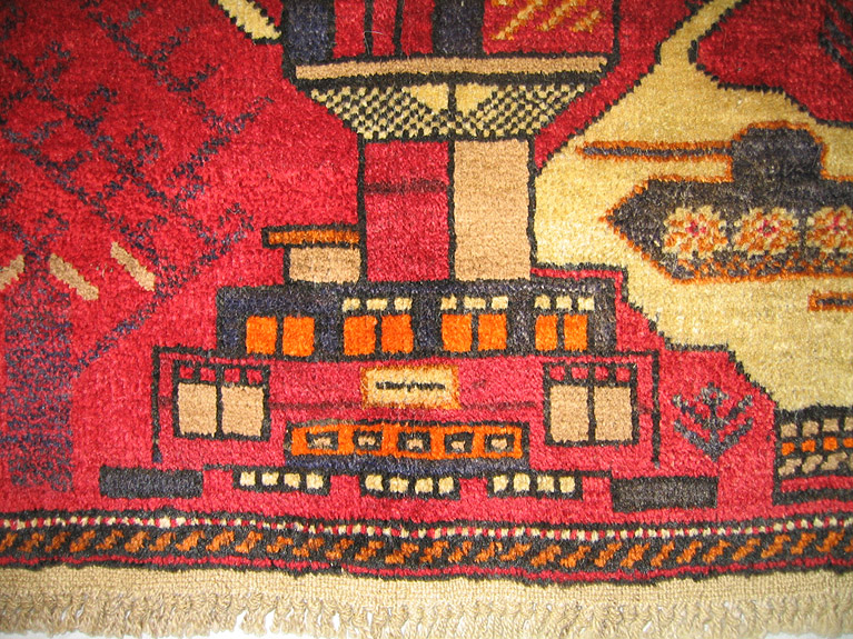 For sale: Afghan War Rug or Conflict Carpet