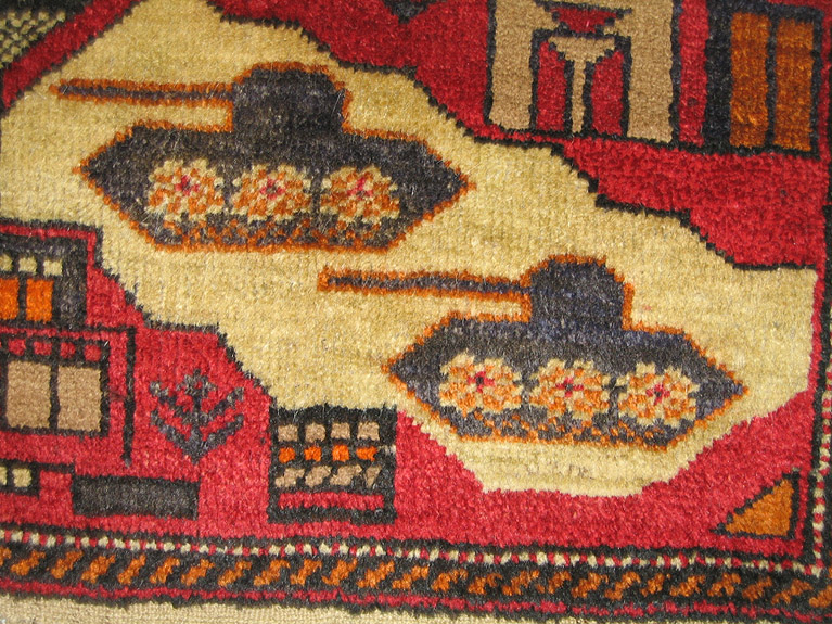 For sale: Afghan War Rug or Conflict Carpet