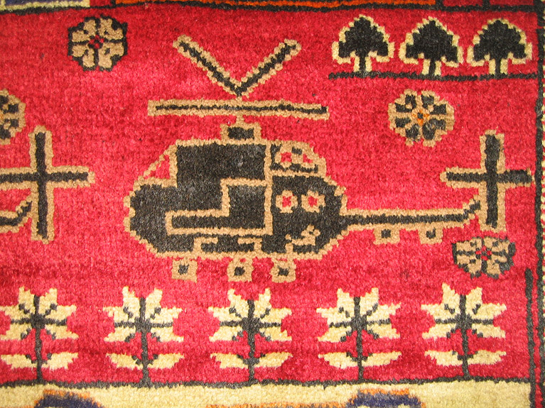 For sale: Afghan War Rug or Conflict Carpet