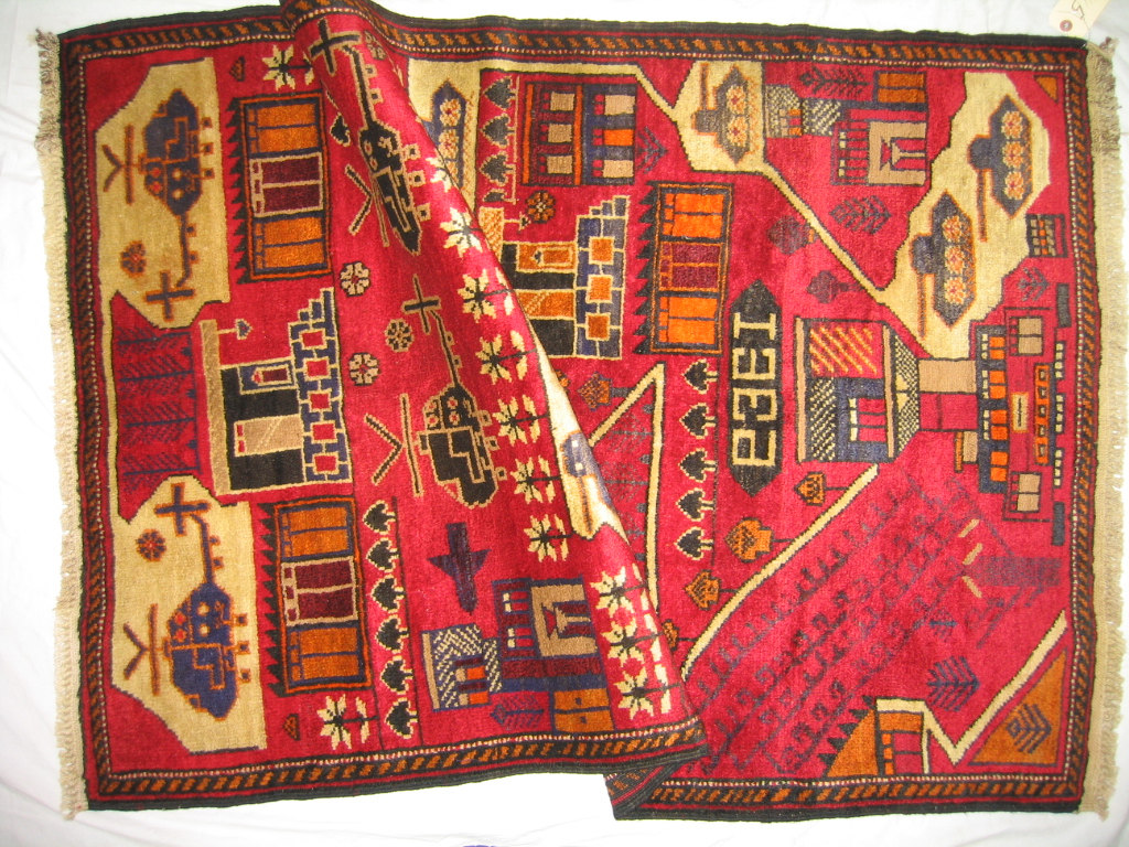 For sale: Afghan War Rug or Conflict Carpet