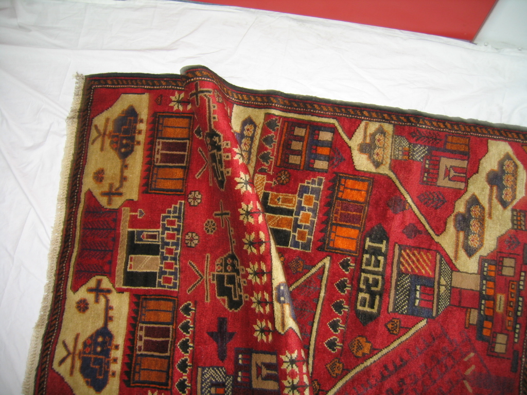 For sale: Afghan War Rug or Conflict Carpet