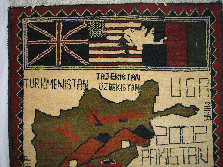 For sale: Afghan War Rug or Conflict Carpet