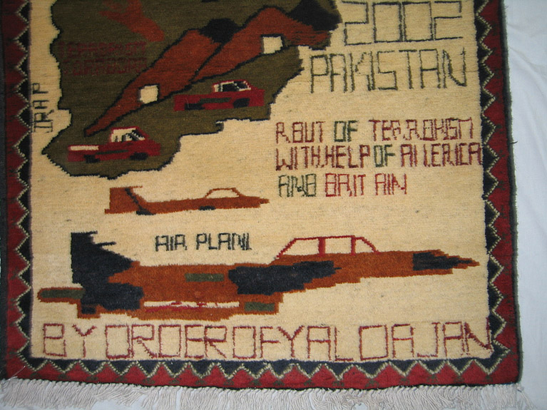 For sale: Afghan War Rug or Conflict Carpet