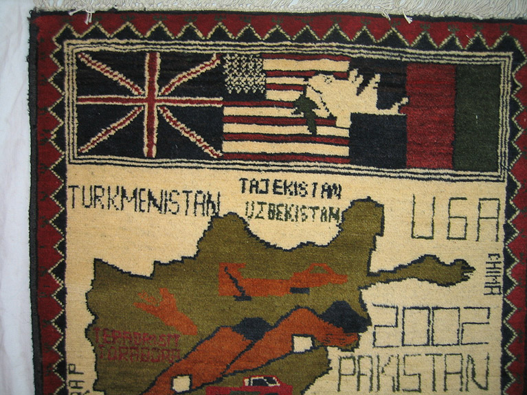 For sale: Afghan War Rug or Conflict Carpet