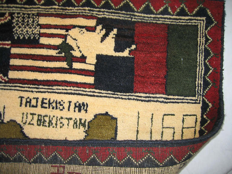 For sale: Afghan War Rug or Conflict Carpet