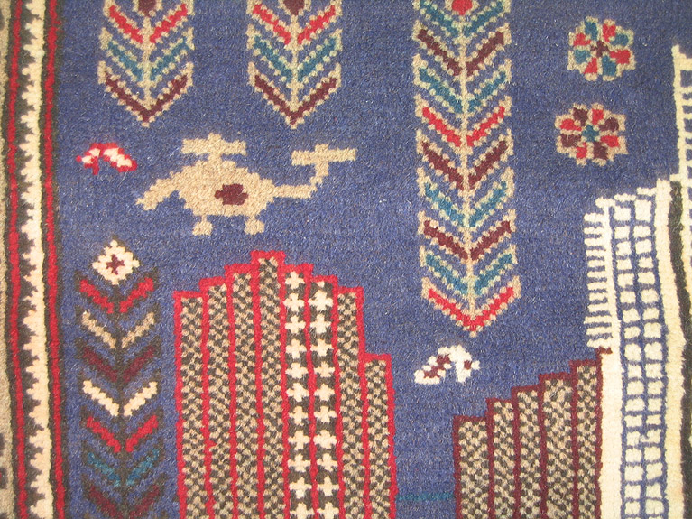 For sale: Afghan War Rug or Conflict Carpet