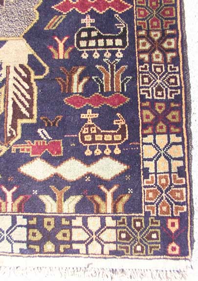 For sale: Afghan War Rug or Conflict Carpet