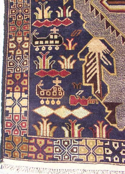 For sale: Afghan War Rug or Conflict Carpet