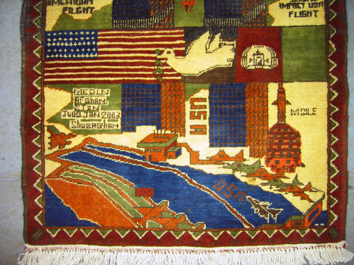 For sale: Afghan War Rug or Conflict Carpet