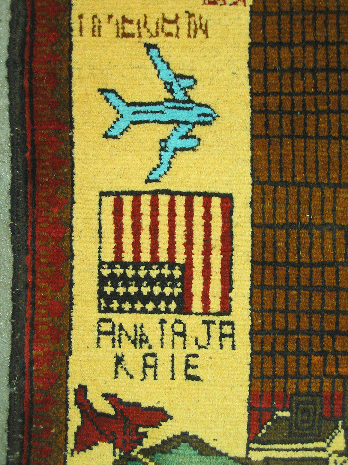 For sale: Afghan War Rug or Conflict Carpet