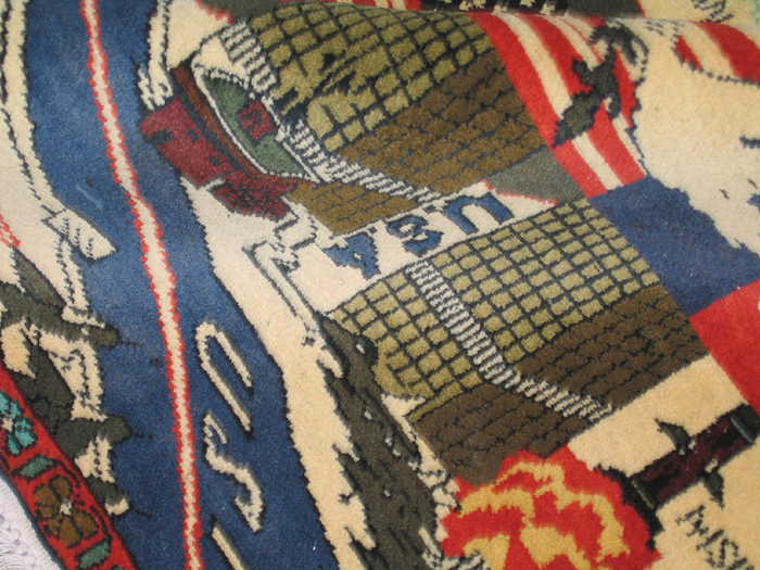 For sale: Afghan War Rug or Conflict Carpet