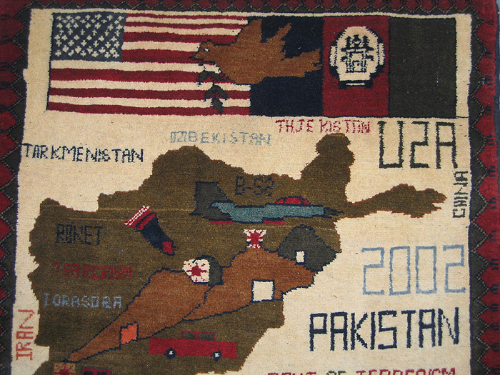 For sale: Afghan War Rug or Conflict Carpet