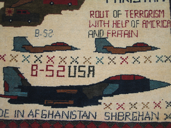 For sale: Afghan War Rug or Conflict Carpet