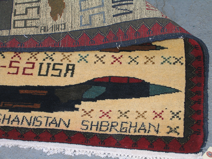 For sale: Afghan War Rug or Conflict Carpet