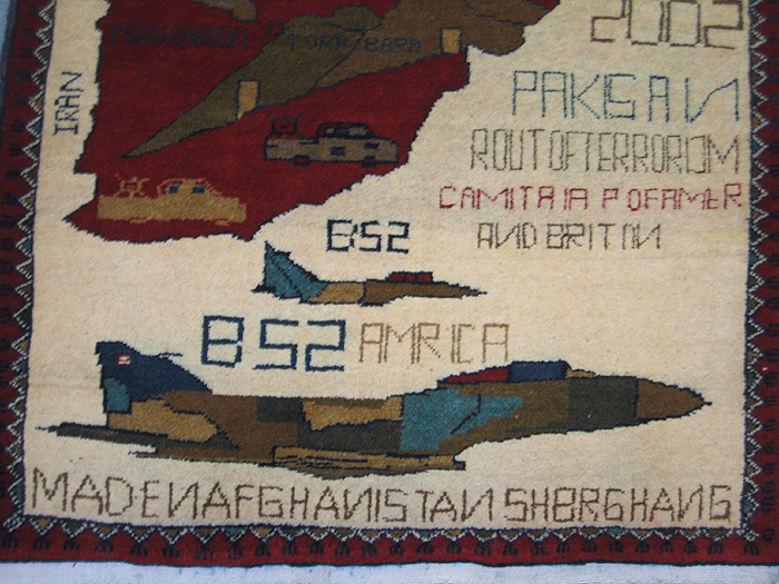 For sale: Afghan War Rug or Conflict Carpet