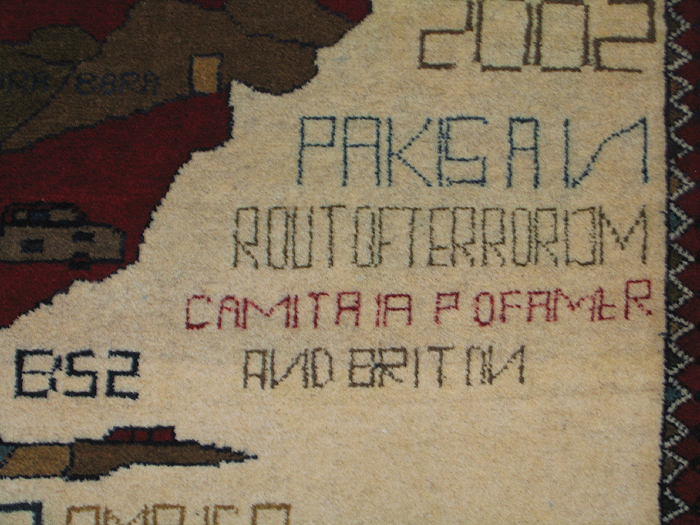 For sale: Afghan War Rug or Conflict Carpet