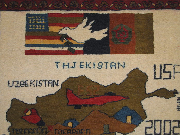 For sale: Afghan War Rug or Conflict Carpet