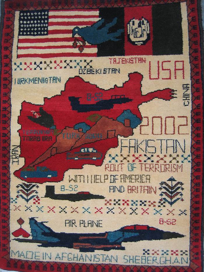 For sale: Afghan War Rug or Conflict Carpet