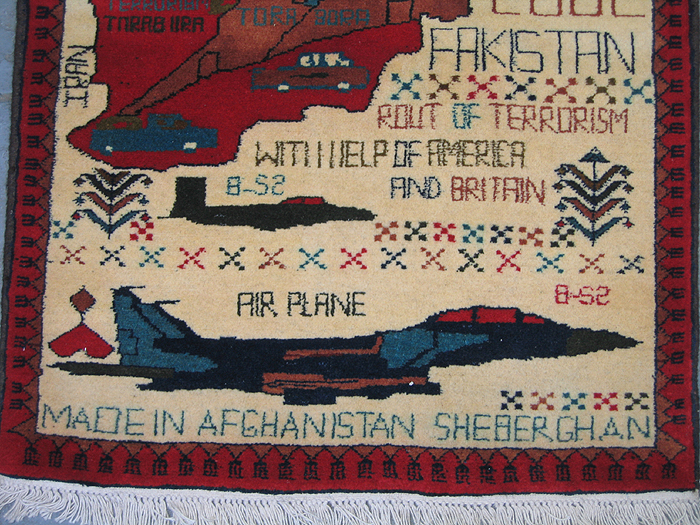 For sale: Afghan War Rug or Conflict Carpet