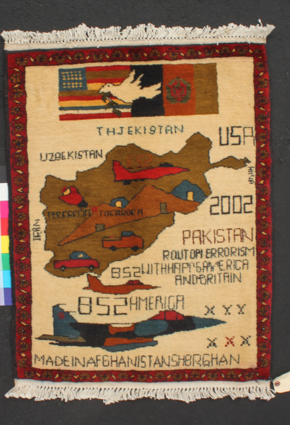 For sale: Afghan War Rug or Conflict Carpet