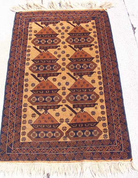 For sale: Afghan War Rug or Conflict Carpet