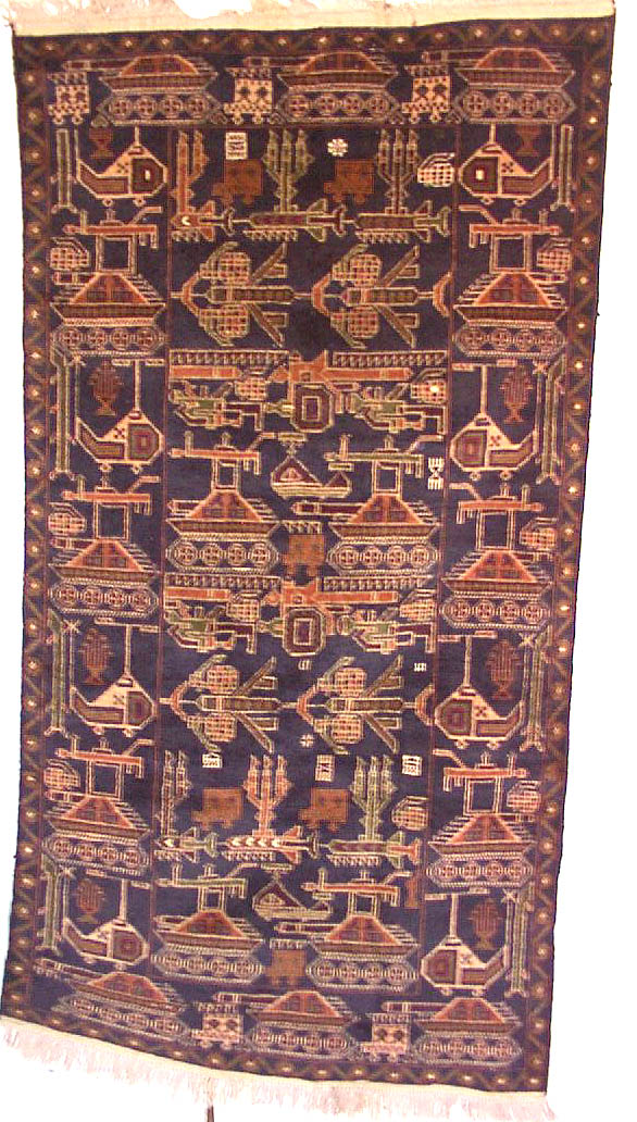 For sale: Afghan War Rug or Conflict Carpet