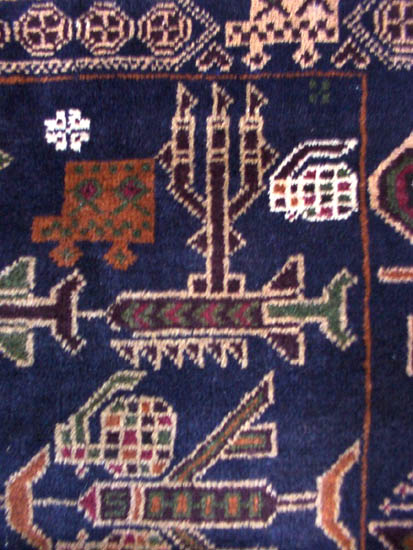 For sale: Afghan War Rug or Conflict Carpet