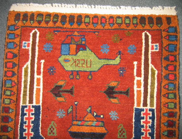 For sale: Afghan War Rug or Conflict Carpet