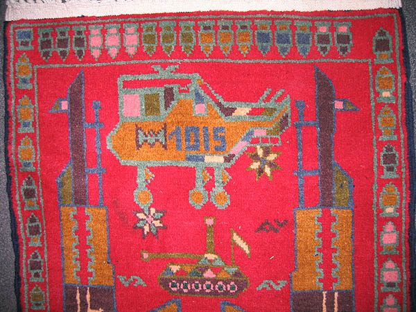 For sale: Afghan War Rug or Conflict Carpet