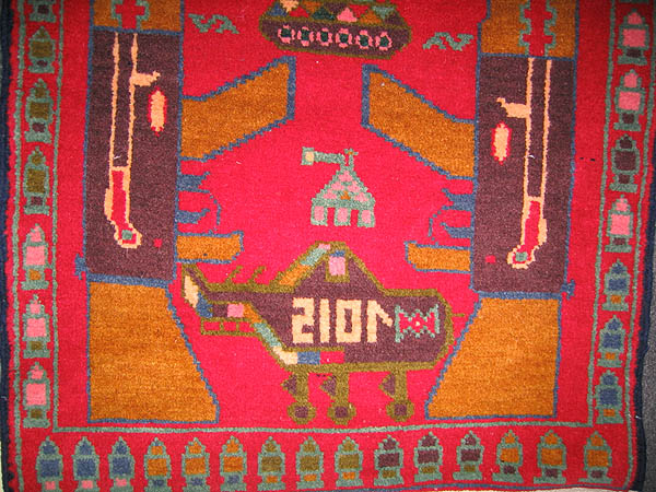 For sale: Afghan War Rug or Conflict Carpet