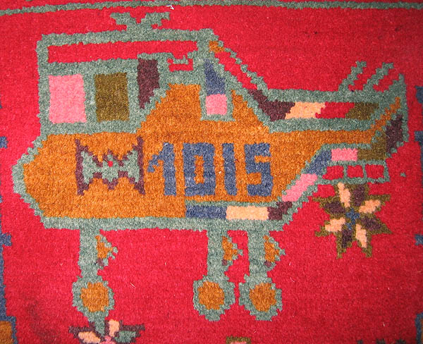 For sale: Afghan War Rug or Conflict Carpet