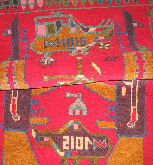 For sale: Afghan War Rug or Conflict Carpet